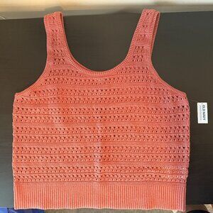 Old Navy Knit Eyelet Tank Top – XXL Tall – NWT